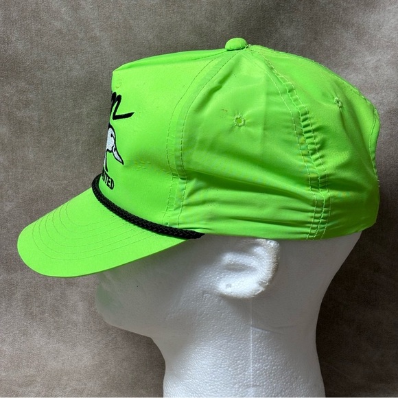 Vintage Team Ducks Unlimited Hat 90s Snapback Cap
Hunting Neon Green - Picture 4 of 6